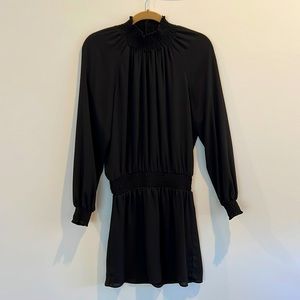 Adorable Krisa smocked turtleneck dress